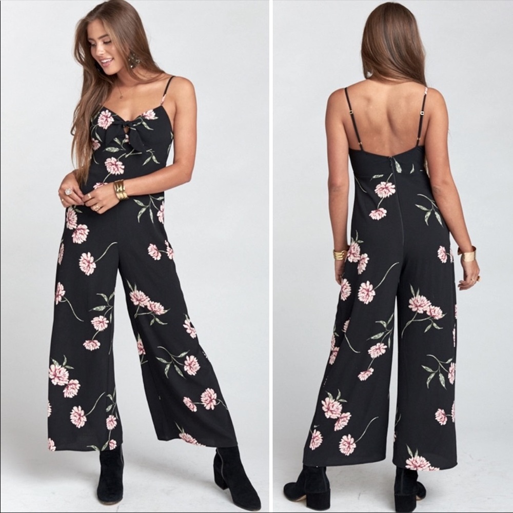 Show Me Your Mumu Paolo Floral Wide leg Jumpsuit